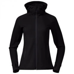 Bergans Women's Ulstein Wool Hood Jacket - Wollen Vest -Outdoor Winterkleding Winkel bergans womens ulstein wool hood jacket wollen vest