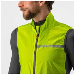 Castelli Squadra Stretch Vest - Fietsbodywarmer -Outdoor Winterkleding Winkel castelli squadra stretch vest fietsbodywarmer detail 4