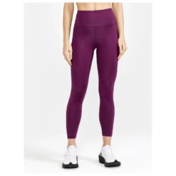 Craft Women's Advanced Essence High Waist Tights - Hardlooplegging -Outdoor Winterkleding Winkel craft womens advanced essence high waist tights hardlooplegging detail 2