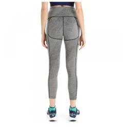 Icebreaker Women's Fastray High Rise Tights Gridlines - Legging