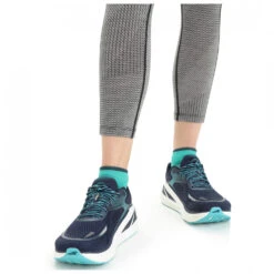 Icebreaker Women's Fastray High Rise Tights Gridlines - Legging -Outdoor Winterkleding Winkel icebreaker womens fastray high rise tights gridlines legging detail 7