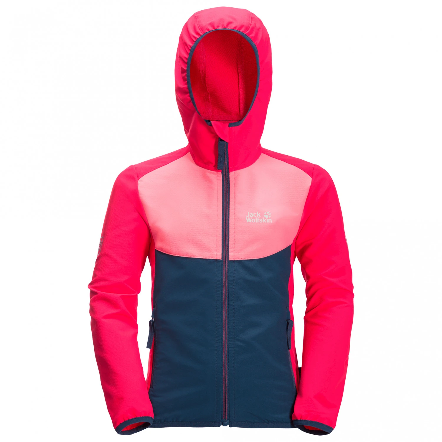Jack Wolfskin Girl's Turbulence - Softshelljack 2 Jack Wolfskin Girl's Turbulence - Softshelljack - Afbeelding 2
