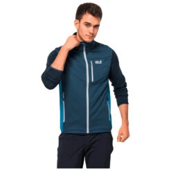 Jack Wolfskin Highest Peak Vest - Softshellbodywarmer -Outdoor Winterkleding Winkel jack wolfskin highest peak vest softshellbodywarmer detail 2