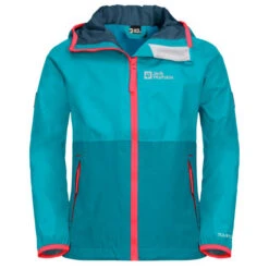 Jack Wolfskin Kid's Rainy Days Jacket - Regenjas -Outdoor Winterkleding Winkel jack wolfskin kids rainy days jacket regenjas 2
