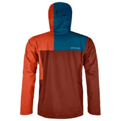 Ortovox 3L Ortler Jacket - Regenjas -Outdoor Winterkleding Winkel ortovox 3l ortler jacket regenjas detail 2