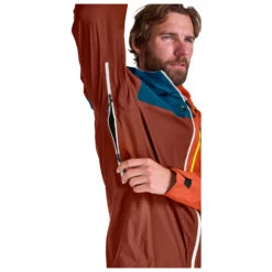 Ortovox 3L Ortler Jacket - Regenjas -Outdoor Winterkleding Winkel ortovox 3l ortler jacket regenjas detail 3