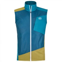 Ortovox Windbreaker Vest - Windstopper -Outdoor Winterkleding Winkel ortovox windbreaker vest windstopper 1