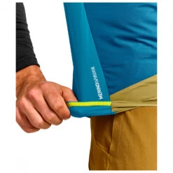Ortovox Windbreaker Vest - Windstopper -Outdoor Winterkleding Winkel ortovox windbreaker vest windstopper detail 5