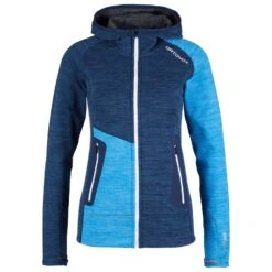 Ortovox Women's Fleece Light Hoody - Fleecevest 9 Ortovox Women's Fleece Light Hoody - Fleecevest -Outdoor Winterkleding Winkel ortovox womens fleece light hoody fleecevest 2