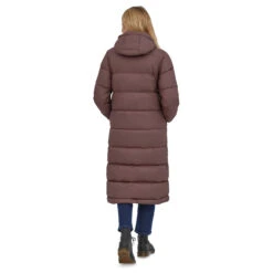 Patagonia Women's Silent Down Long Parka - Lange Jas -Outdoor Winterkleding Winkel patagonia womens silent down long parka lange jas detail 3