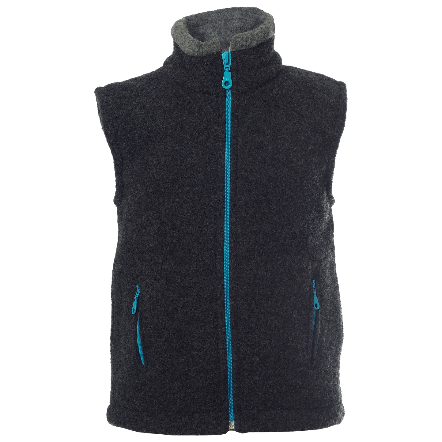 Kid's Fleeceweste Colori - Merinobodywarmer 3 Kid's Fleeceweste Colori - Merinobodywarmer - Afbeelding 3