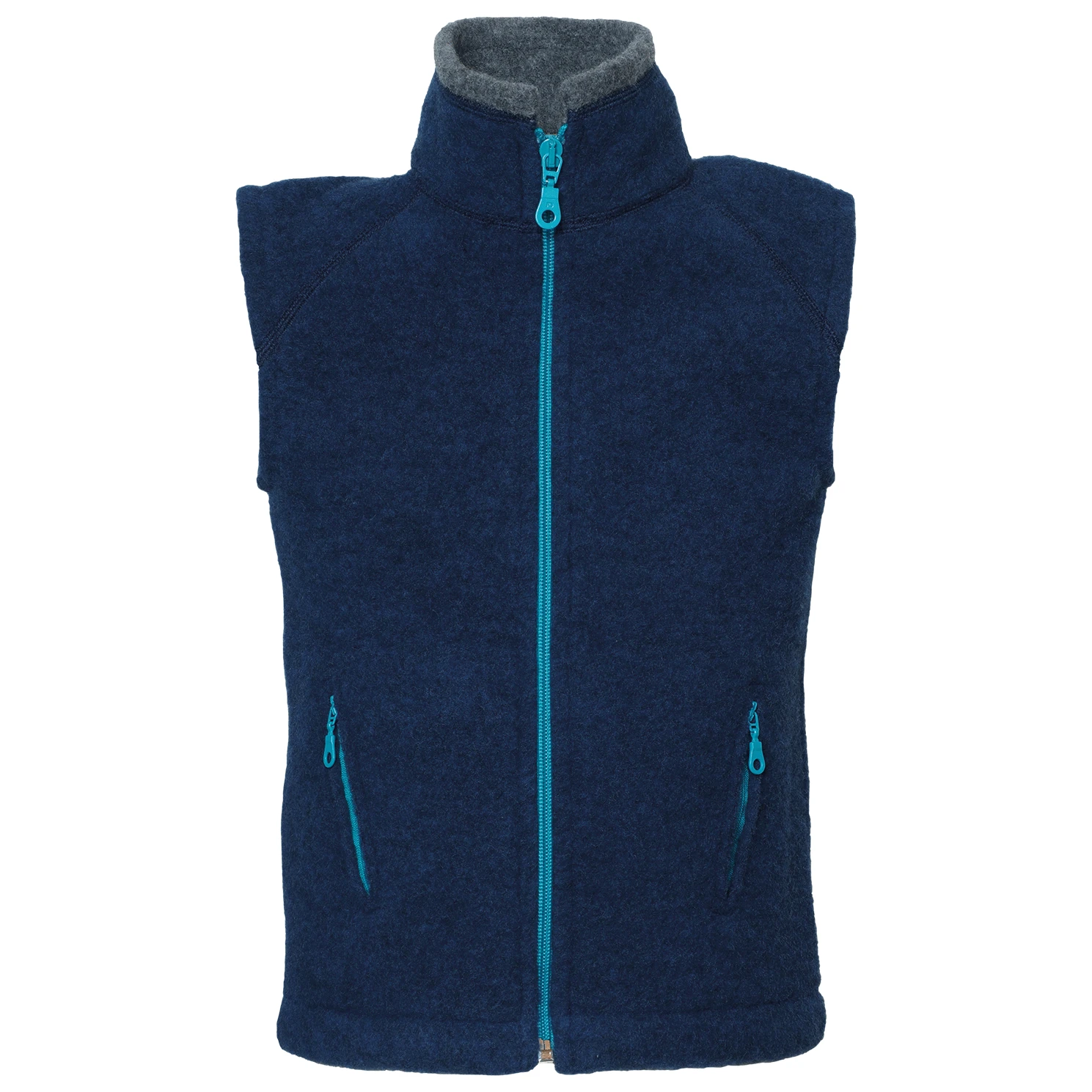 Kid's Fleeceweste Colori - Merinobodywarmer 1 Kid's Fleeceweste Colori - Merinobodywarmer