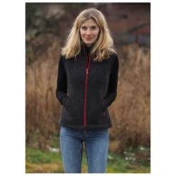Women's Fleeceweste Vail - Merinobodywarmer -Outdoor Winterkleding Winkel reiff womens fleeceweste vail merinobodywarmer detail 2