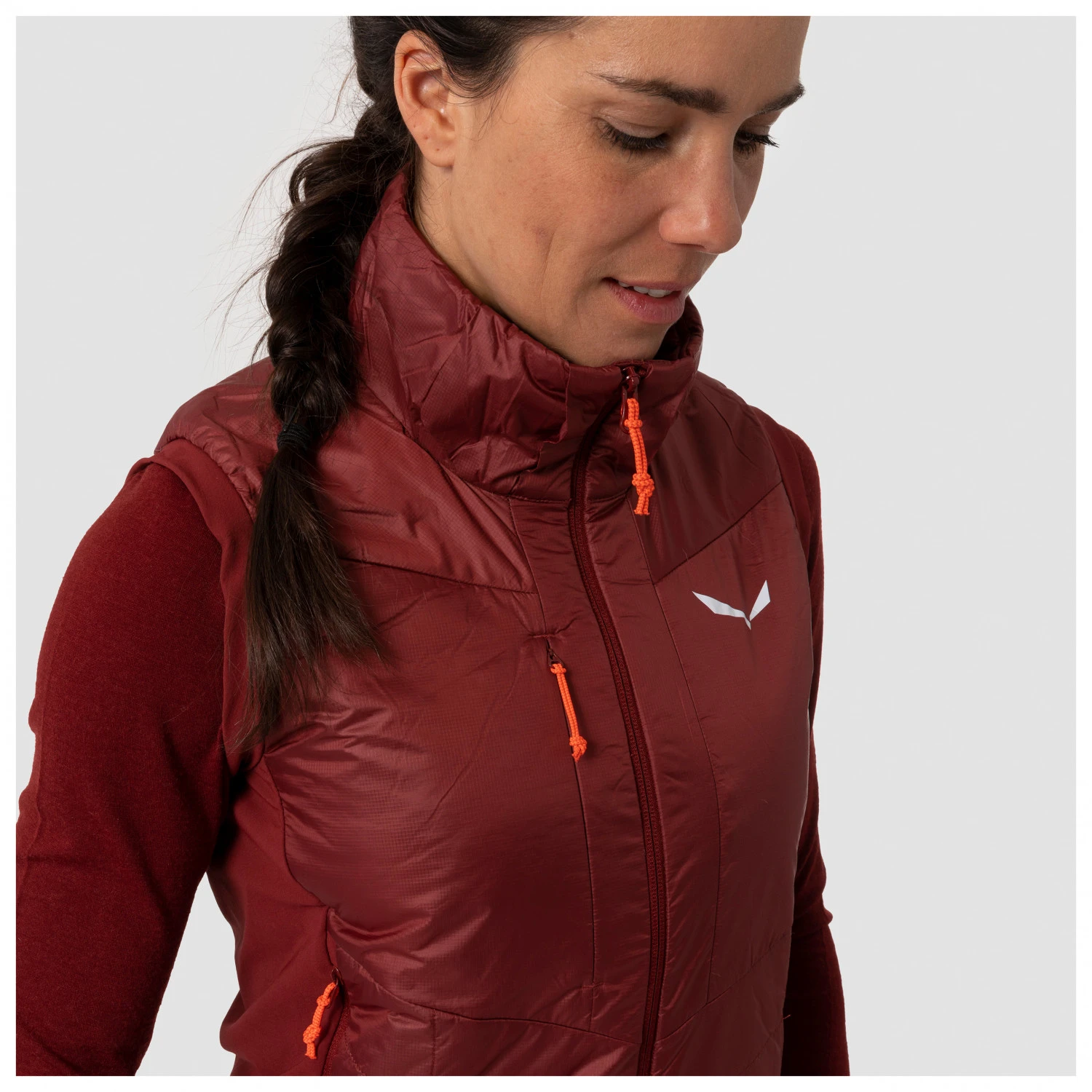 SALEWA Women's Ortles Hybrid TWR Vest - Wollen Bodywarmer 10 SALEWA Women's Ortles Hybrid TWR Vest - Wollen Bodywarmer - Afbeelding 10