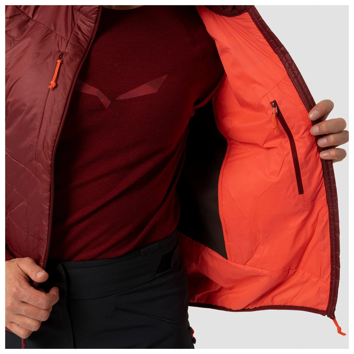 SALEWA Women's Ortles Hybrid TWR Vest - Wollen Bodywarmer 9 SALEWA Women's Ortles Hybrid TWR Vest - Wollen Bodywarmer - Afbeelding 9