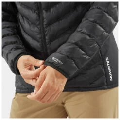 Salomon Women's Outline Primaloft Hoody - Synthetisch Jack -Outdoor Winterkleding Winkel salomon womens outline primaloft hoody synthetisch jack detail 4