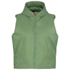 SAVE THE DUCK Women's Tais Hooded Vest - Synthetische Bodywarmer -Outdoor Winterkleding Winkel save the duck womens tais hooded vest synthetische bodywarmer 1