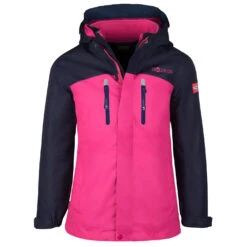 TROLLKIDS Girl's Bryggen 3in1 Jacket - 3-in-1-jas -Outdoor Winterkleding Winkel trollkids girls bryggen 3in1 jacket 3 in 1 jas 1